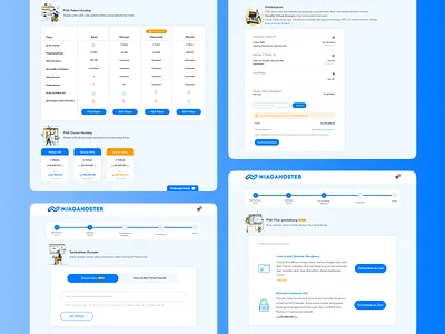 Checkout Page checkout design niagahoster ui uiuxdesign vix webdesign website