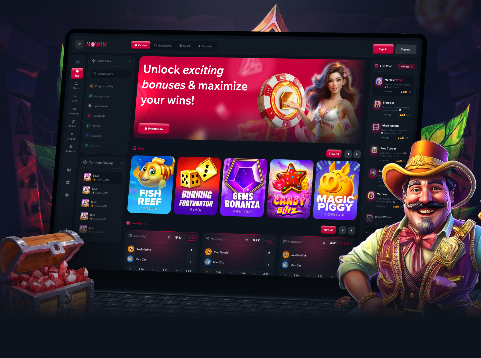 Casino Gambling - Homepage betting betting site casino casino app casino design casino gambling casino interface casino interface design casino platform casino ui casino website gambling gambling site gambling website gaming design online caisno online casino web web app website