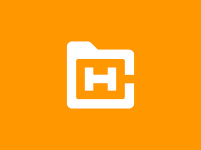 C + H + Folder Logo Design folder graphic design letter c letter h logo logo design