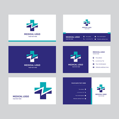 Modern Medical Business Card Design | Clean & Professional Brand modern branding