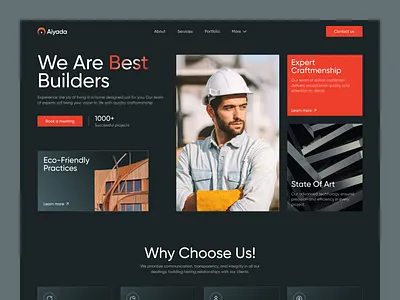 A clean and functional UI for real estate matters branding builders clean creative design design detail graphic design home home page landing page minimalist product product design real estate riad room ui uidesign ux web design