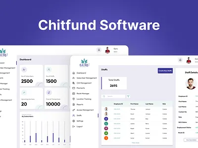 Chitfund Software Web App UI chitfund software web ui