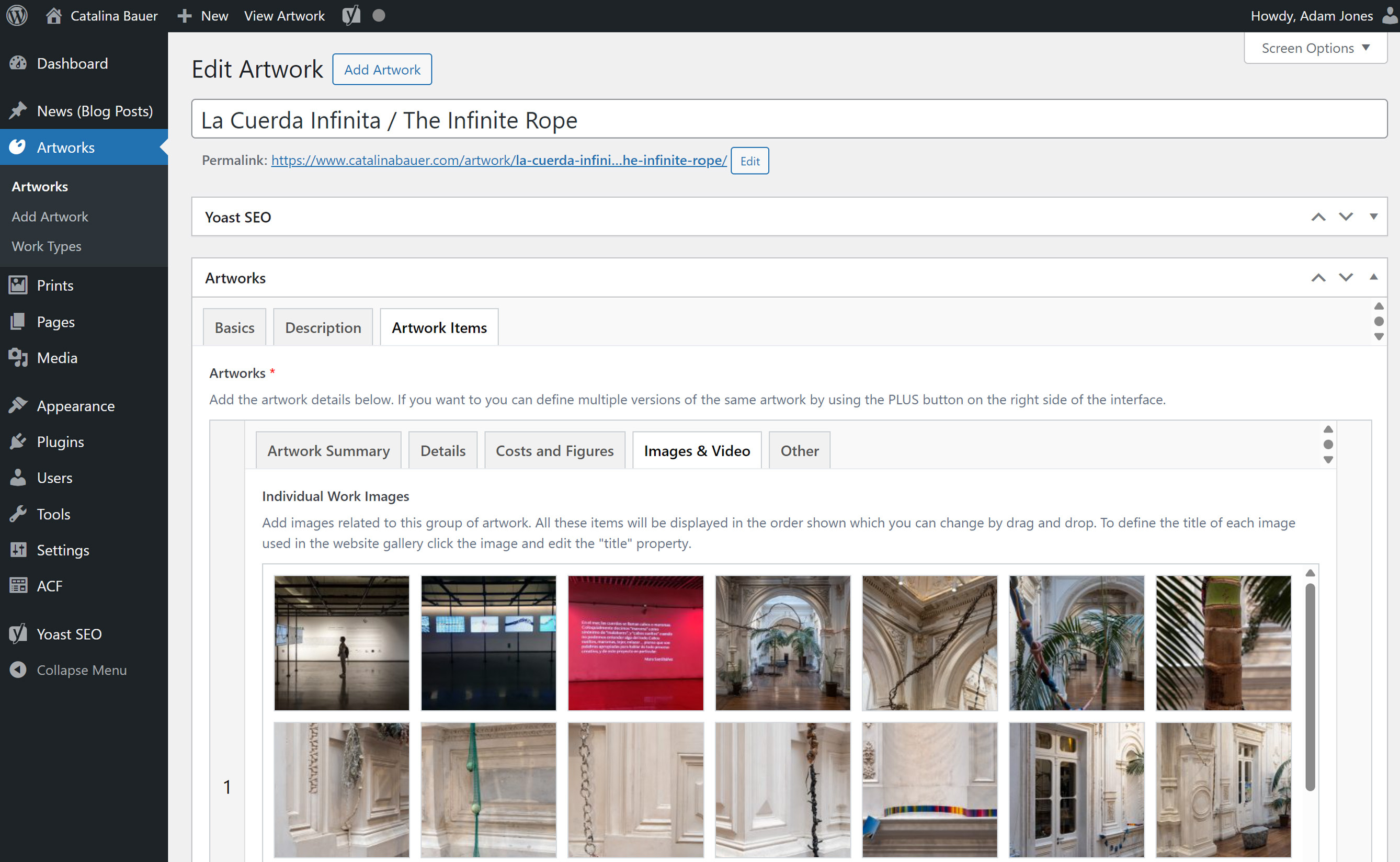Example of Emergency Website Design & Repairs