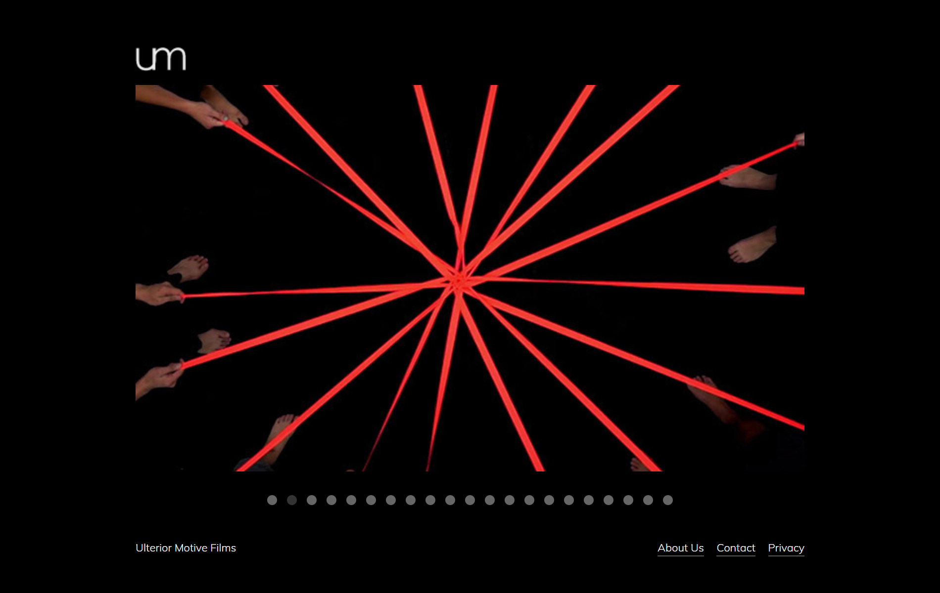 Example of Website Design & Build