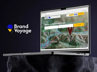 Car transfer website - Brand Voyage branding design online taxi taxi taxi app transfer travel traveling uber ui ukraine ux webdesign website