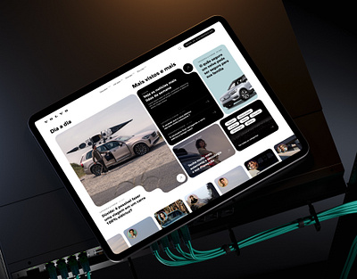 VOLVO | UI/UX Web Design – News Portal design graphic design interface product service ui ux webdesign website