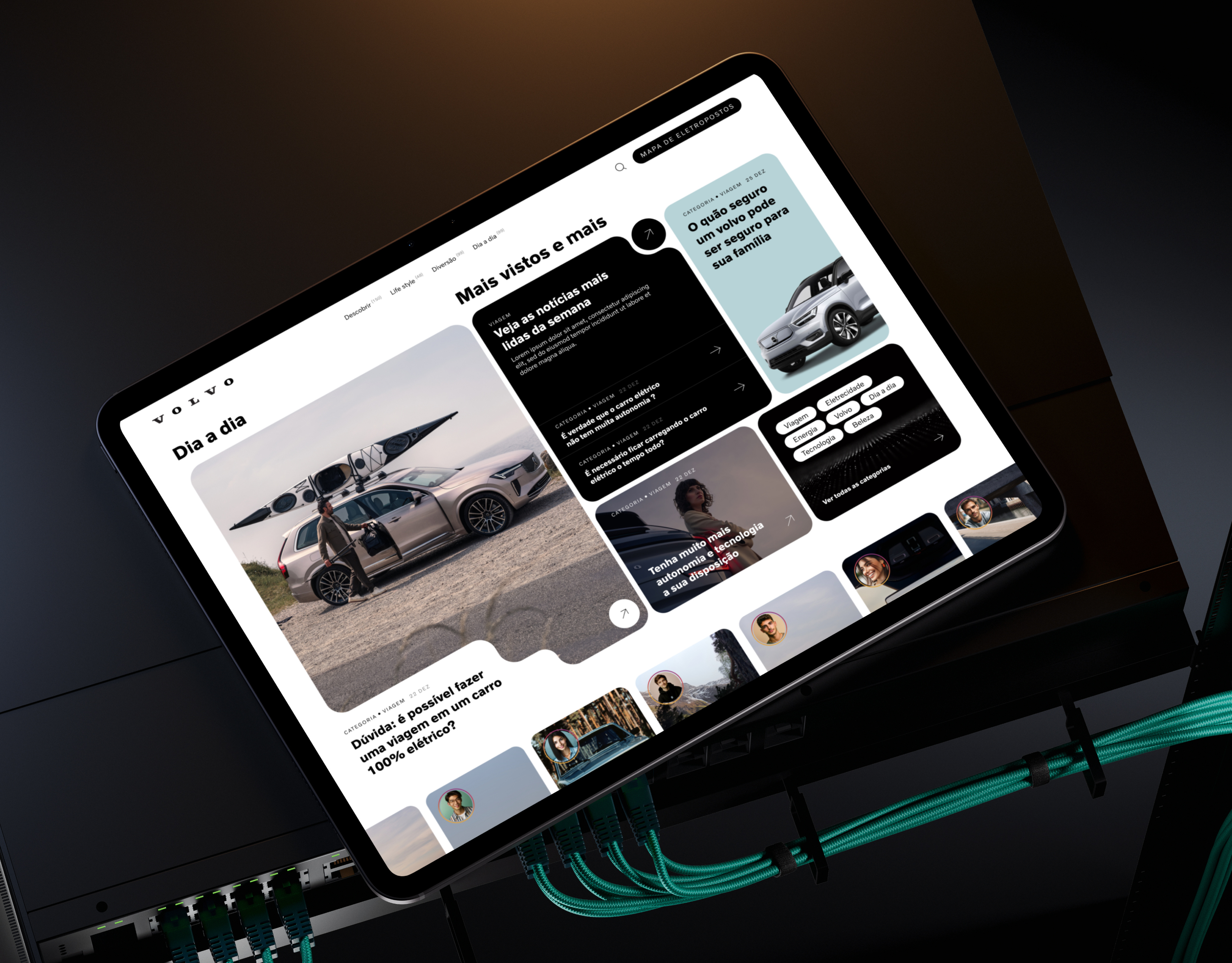 Example of Website Design & Development