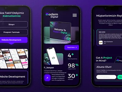 Modern Digital branding design logo ui ux