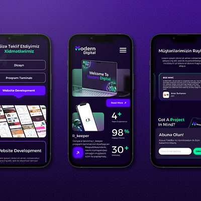 Modern Digital branding design logo ui ux