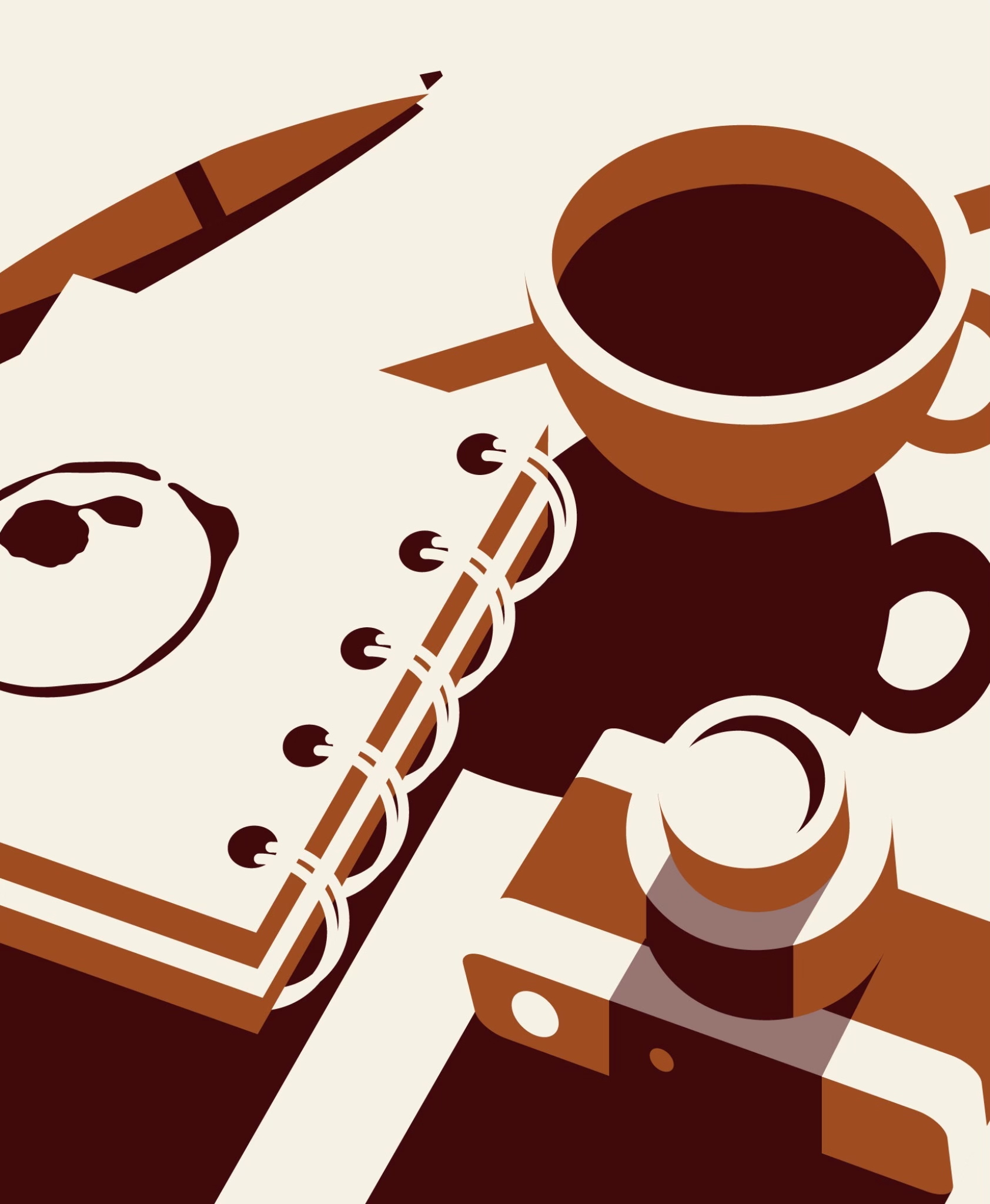 Cemera Cafe book design digital illustration graphic design illustration vector