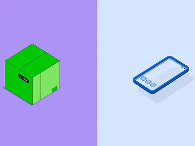 Robinhood in-product animated illustrations