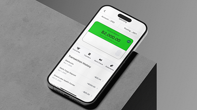 Robinhood Card UI Transition