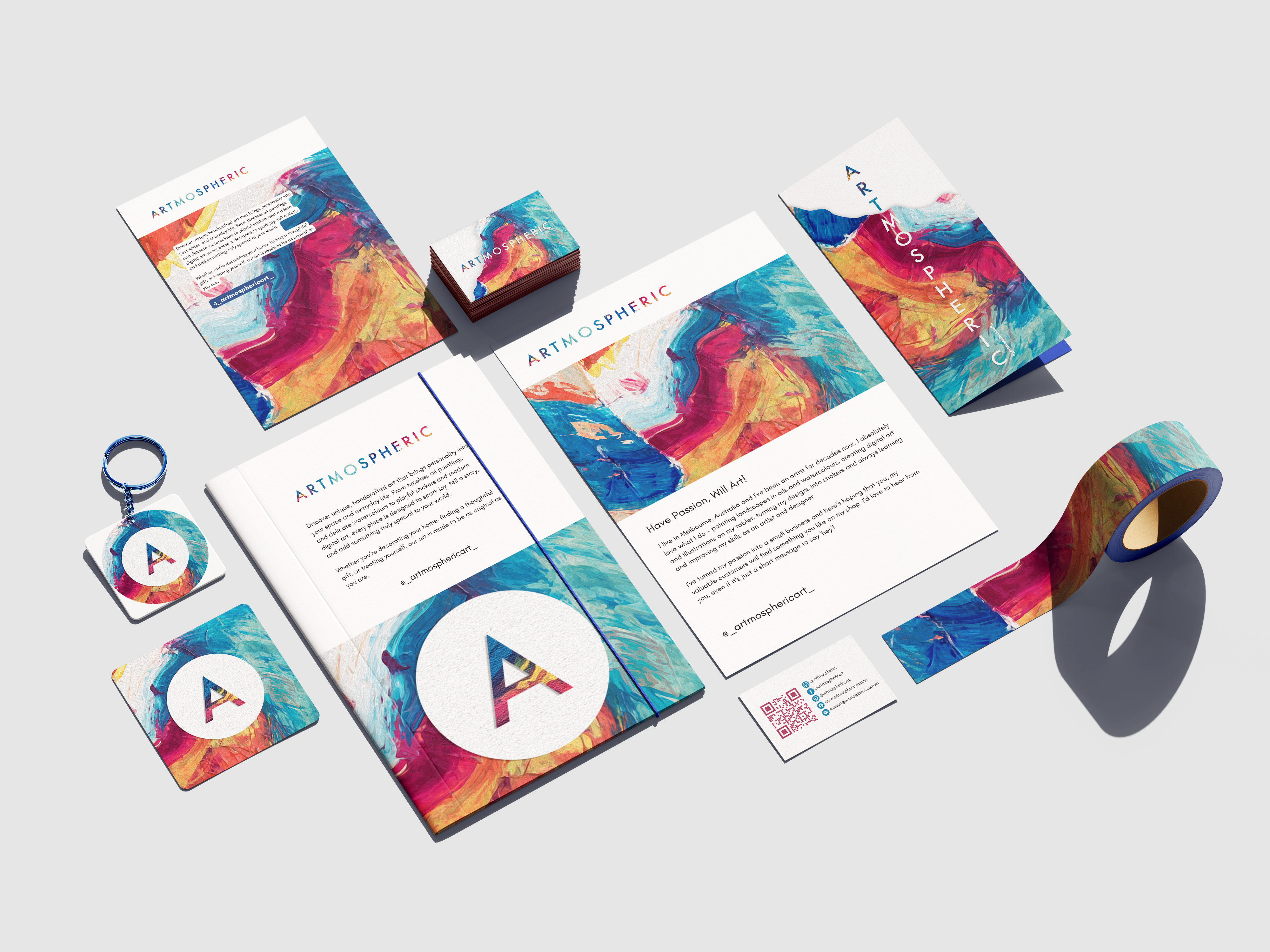 Art Shop Branding art branding design graphic design logo photoshop visual identity