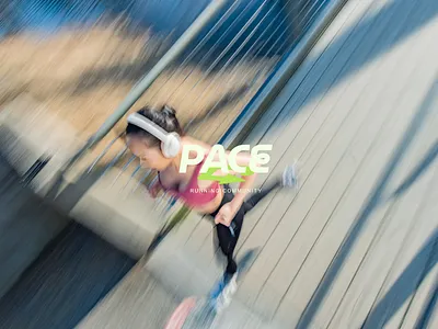 Pace Running Community│Brand & Logo Identity athletes community group jogging pace race running running community sports