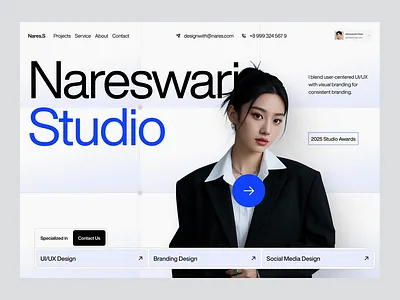 Creative Studio Agency agency company corporate creative design digital elementor framer landing marketing page personal profile studio ui webflow website wordpress