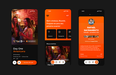 Walking Together - Community App Design app design minimal ui ux