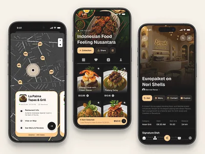 Palma - Food & Beverage Mobile Apps app design app mobile delivery mobile design ui dribbble food food delivery food ordering lifestyle mobile restaurant app ui uiux ux