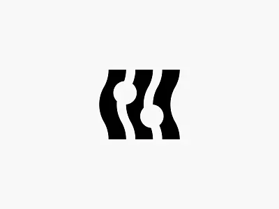 Molecule icon logo modern molecule simple