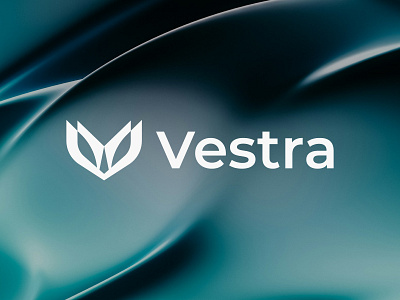 Vestra logo design brand identity brand mark corporate costom letter creative elegant identity design letter v logo design logo mark luxury symbol type visual identity
