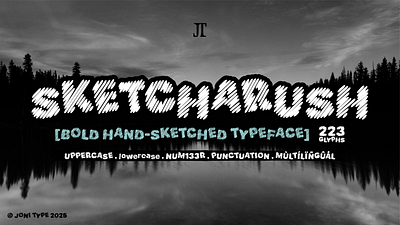 SKETCHARUSH branding typography