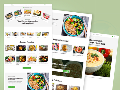 Cookary - Food Blog & Recipe Website ads website blog design blog website bricks builder cms design creative website elementor food blog food blog recipes food blogging website minial website newsletter recipe website responsive uiux web design website wordpress