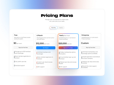 Pricing Plans Page - UI Design crm pricing dashboard pricing package price packge plan plan price pricing pricing plan pricing ui design ui ui deisgn ui design ux