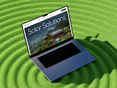 Solar Energy Website Design — Clean, Modern, Conversion Friendly animation branding clean uiux climate change energy service provider graphic design green energy solution hero section landing page hero mobile friendly modern design renewable service solar panel website solar website startup ui ux design webflow website design