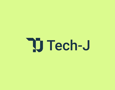 Tech-J logo design, visual identity, brand design brand identity brand logo company logo graphic design letter logo logo logo design logo redesign minimal logo modern tech logo monogram logo software logo startup tech logo techno logo technology logo textbase logo typography logo visual identity