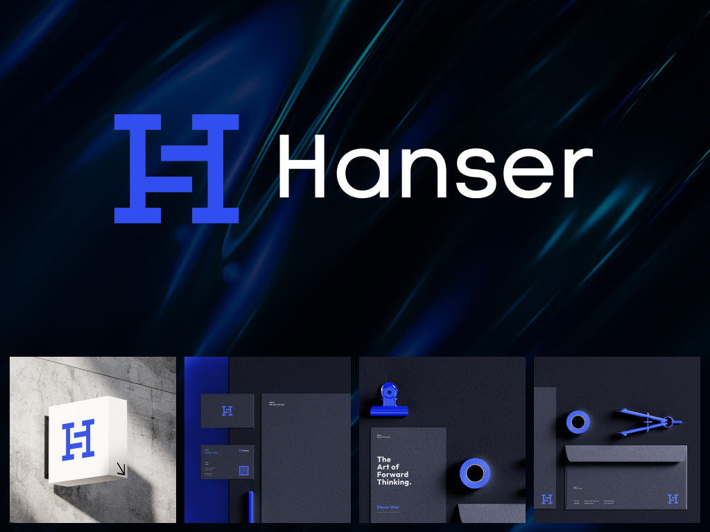 HANSER - Financial & Tech Enablement Program Branding brand brand book brand design brand designer brand identity brand style guide branding business design corporate identity financial technology fintech branding graphic design h logo logo logo design logo identity minimal design professional branding tech enablement visual identity
