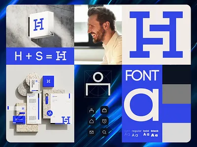 HANSER - Financial & Tech Enablement Program Branding brand design brand designer brand identity branding business design corporate identity financial technology fintech branding graphic design h logo logo logo design logo identity luxury minimal design modern professional branding tech tech enablement typography