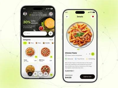 Food Delivery Mobile App UI/UX Design cart ui deliveryapp design veli dribbble ecommerce app food fooddelivery fooddeliveryapp grocery app mobile app modern ui offer banner online shopping product details product page restaurantapp sarup halder shoppinh app smart buy uiux