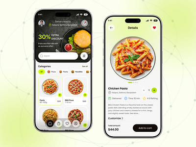 Food Delivery Mobile App UI/UX Design cart ui deliveryapp design veli dribbble ecommerce app food fooddelivery fooddeliveryapp grocery app mobile app modern ui offer banner online shopping product details product page restaurantapp sarup halder shoppinh app smart buy uiux