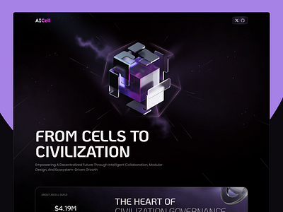 AI Landing Page Design - AI 3D Website 3d landing page 3d website ai 3d ai 3d website ai design ai landing page ai landing page design ai platform ai product ai website ai website design mobile app product design web design