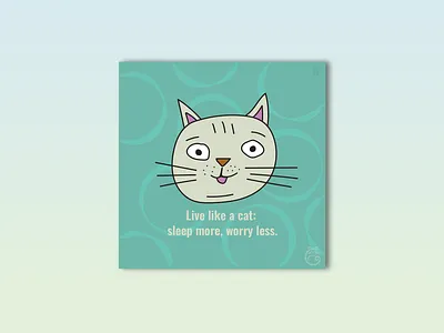 Catface Moods — Live Like a Cat design graphic design illustration logo vector