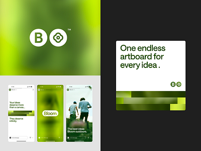 Bloom.ai — Brand Identity Design ai minimaldesign bloomai branddesign brandidentity branding creativestudio designinspiration designsystem dribbble logodesign modernbrand techbranding uidesign visualidentity