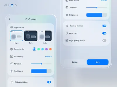 Preference page app design icon icon pack icon set icons minimal preference page ui uiux
