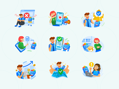 Spot Illustration branding design graphic design illustration ui vector