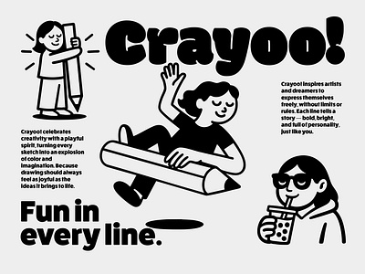 LOGO - ILLUSTRATION - CRAYOO branding design graphic design icon identity illustration logo marks symbol ui