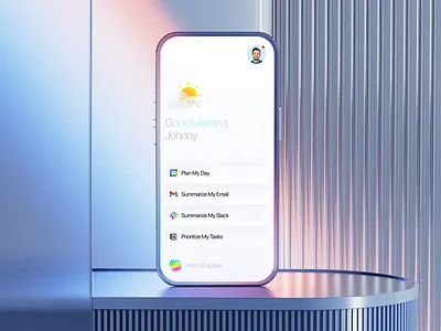 AI Agent — Summarizes Slack for Product Teams ai ai agent ai app ai assistant ai mobile animation artificial intelligence assistant chatgpt loading messages mobile modern design premium app premium design product product design siri slack ui animation