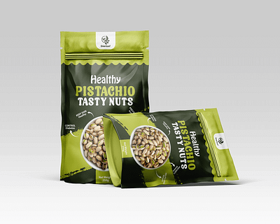 Pistachio Nuts Packaging Design branddesign cleandesign creativedesign dribbbledesign ecofriendlydesign foodpackaging graphicdesign greenpackaging healthysnacks labeldesign mockupdesign modernpackaging nutpackaging organicfood packagingdesign pistachiodesign productdesign snackbrand snackpackaging visualidentity