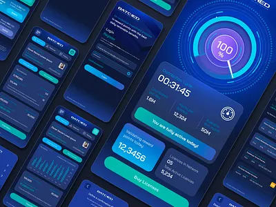 Batched App app design ui ux