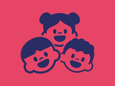 Happy Early Childhood branding graphic design logo vector