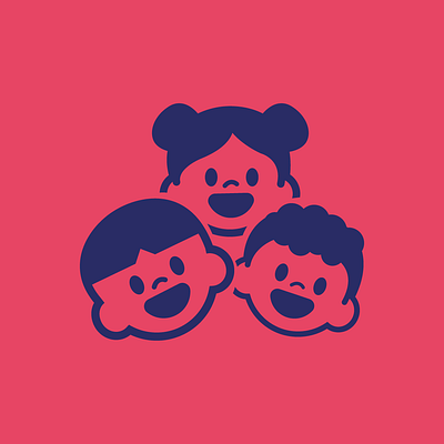 Happy Early Childhood branding graphic design logo vector