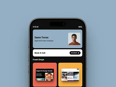 LNKO – Link in Bio Carrd Template [FREE] bold branding carrd carrd template design designer free template link in bio minimal modern personal page template ui webdesign