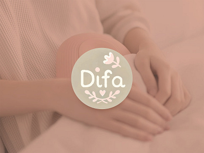 Logo Design for Difa brand brand identity branding design digital digital art feminine graphic design icon icon design identity branding illustration lettermark logo logo design minimal modern wordmark