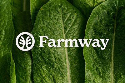 Farmway Logo branding graphic design logo logo design modern logo