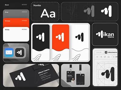 MikanTeams Branding — Where Design Lives, Learns, and Evolves adaptivedesign app brandidentity branding design designsystem graphic design landingpage logo mikanteams mobileapps productdesign ui uiuxdesign ux visualidentity webdesign