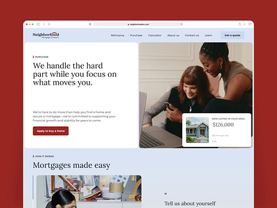 NMC - Website Flow Animation animation best web design dashboard design modern website motion graphics ui ux website ui