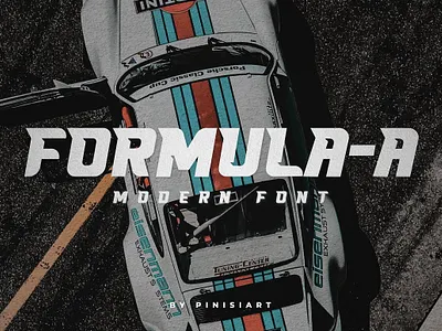 FORMULA A – Modern Font display font display fonts formula a – modern font game font gaming font logotype modern font modern fonts modern sans serif fonts movie poster font movie poster fonts sans serif sans serif typeface