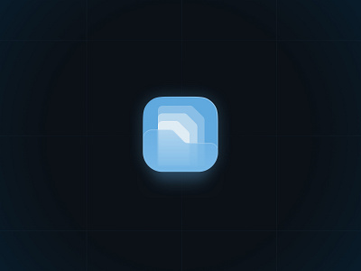 File organizing app ai app branding folder icon identity logo organize